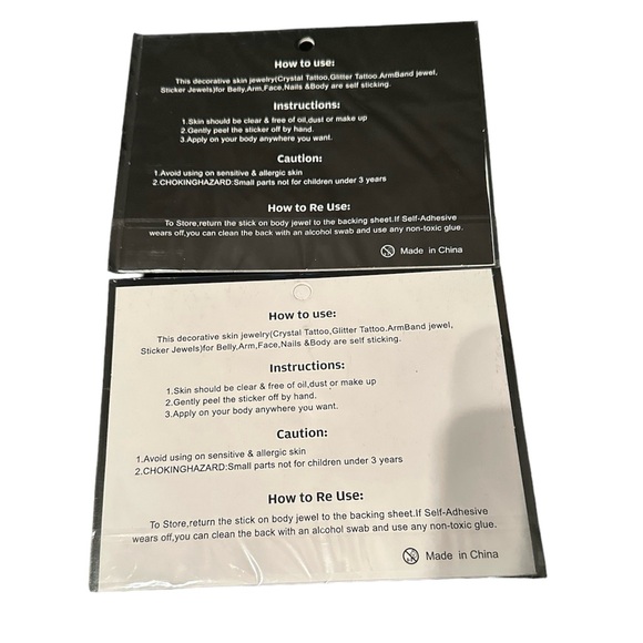 Bundle of 2 new decorative skin jewelry by Party Joy - Picture 2 of 4